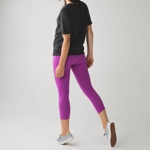 Lululemon Wonder Under Crop III Reversible Medium Rise Leggings